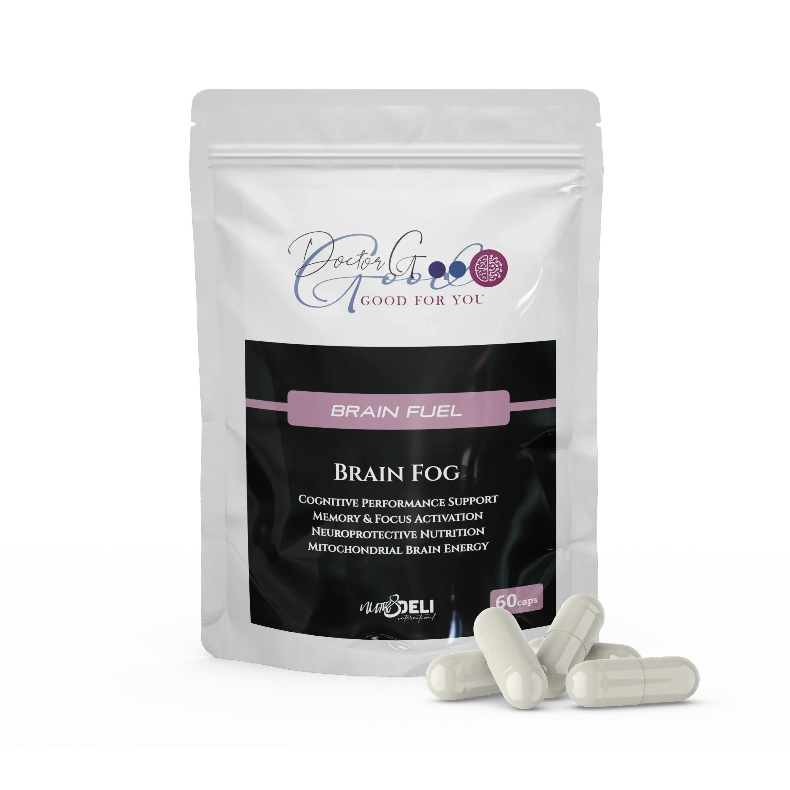 Brain Fuel Front Dr G - BRAIN FUEL - Image 1