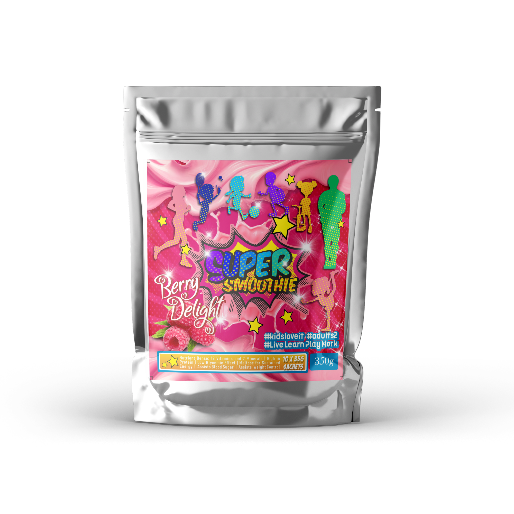 SuperSmoothie Berry Front